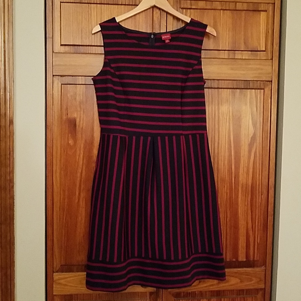 Merona striped ponte dress